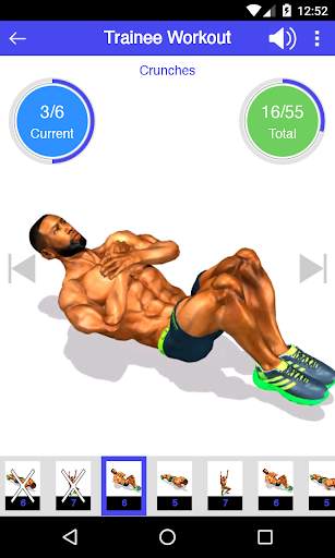 3D Home Workout(pushups,squats,situps,pullups) screenshot 5