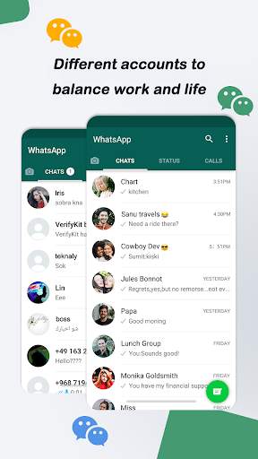 Dual Parallel - Multi accounts & Copy app screenshot 2