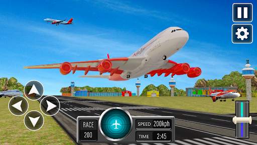 Airplane game flight simulator screenshot 1
