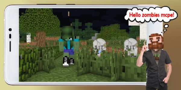 Zombie monsters mod mcpe screenshot 4