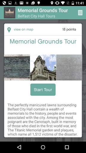 Belfast City Hall Visitor App screenshot 3