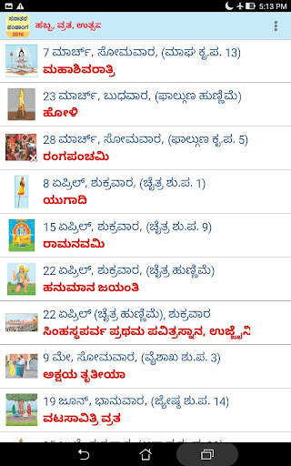 Kannada Calendar 2024 screenshot 13