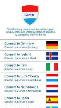 Luxembourg VPN screenshot 2