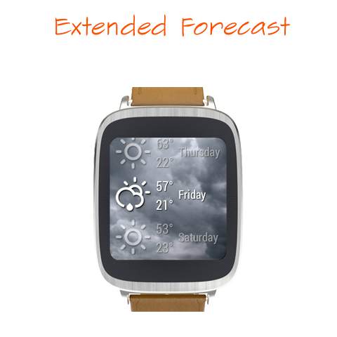 Weather Time for Wear screenshot 6
