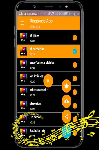 ringtones msuic bachata screenshot 1