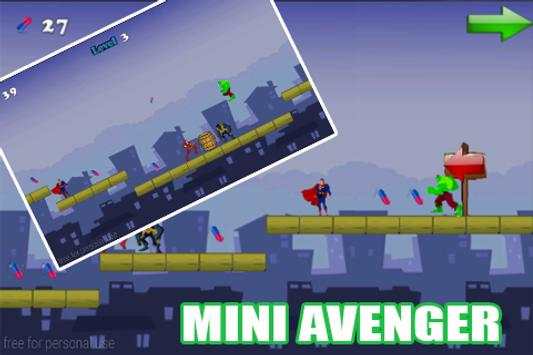 Mini Green Avenger स्क्रीनशॉट 2