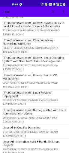 Torrent-Search screenshot 1