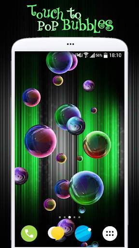 Magic Bubbles Live Wallpaper screenshot 2