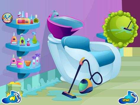 Hair salon cleaning games screenshot 6