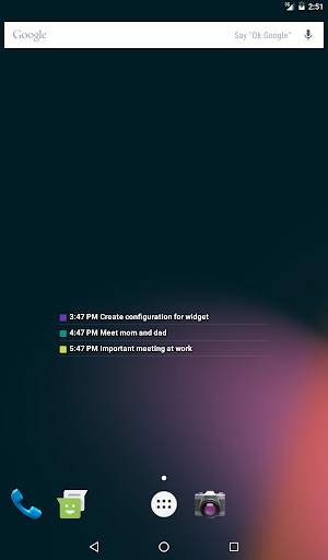 Transparent Calendar Widget screenshot 5