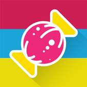 Toffee - 8 Bit Candy Game logo