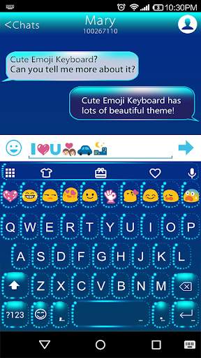 Loading Theme - Emoji Keyboard screenshot 1