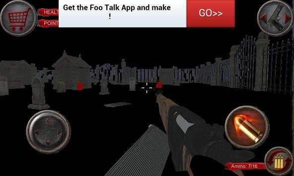 Zombie Games Killer 3D screenshot 4
