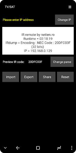 IRemote - Wifi to IR for SmartHome screenshot 2