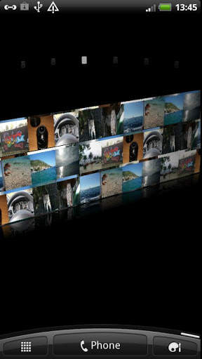 3D Photo Wall Live Wallpaper screenshot 3