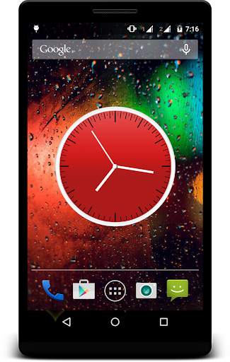 Analog Clock Live Wallpaper screenshot 3