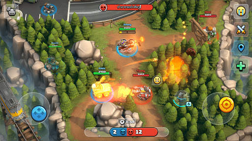 Pico Tanks: ศึกรถถังตะลุมบอนมั screenshot 6