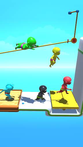 Crowd race 3d - Stickman run in road screenshot 4