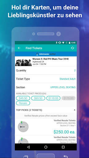 Bandsintown Concerts screenshot 2
