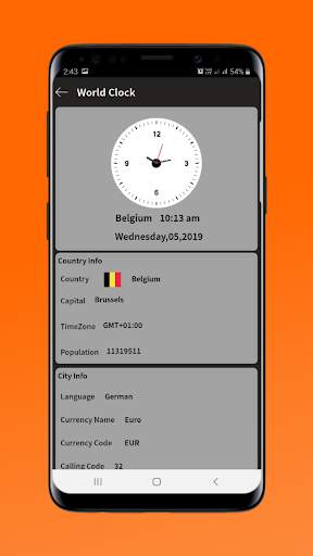 World Clock screenshot 3