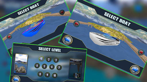 Power Boat Driving screenshot 2