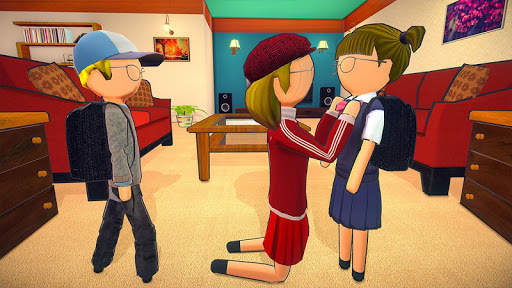 Stickman Babysitter Game - Dream Family Sim screenshot 2