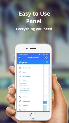 Exe.io - Shorten, Share & Earn Money screenshot 3