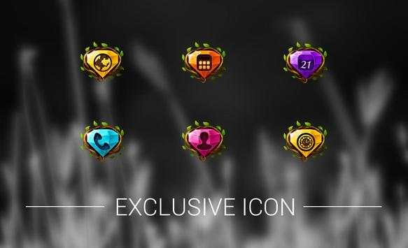 Colorful Diamond Candy Icon Pack screenshot 3