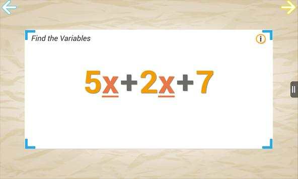 Algebra Basics 3 تصوير الشاشة