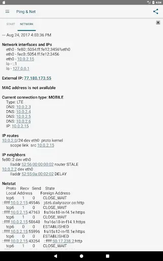 Ping & Net screenshot 8