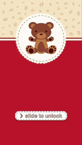 AppLock Theme Cute Bear screenshot 3