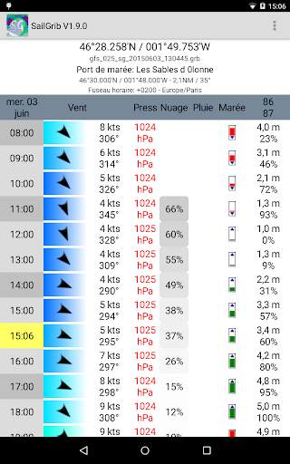 Marine Weather | SailGrib Free screenshot 11