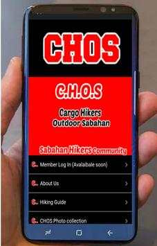 CHOS Cargo Hiker Outdoor Sabahan screenshot 1