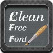 Clean Free Fonts Style