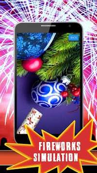 New Year 3d fireworks screenshot 1