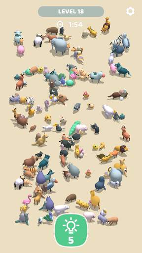 Animal Match 3D: Rolling Anima screenshot 4