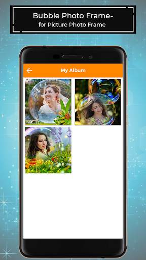 Bubbles Photo Frames for Pictures - PhotoEditor 5 تصوير الشاشة