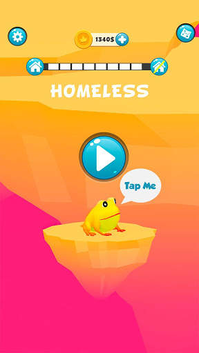 Tap the frog- Homeless Frog Games screenshot 11