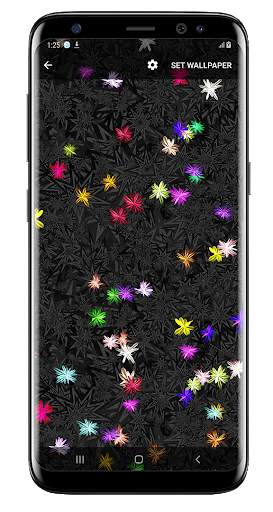 Magic glow Flowers Live Wallpaper screenshot 6