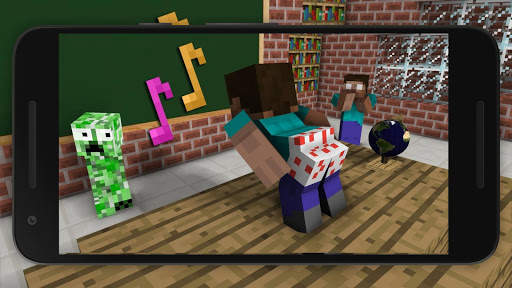 Mod Monster School For Minecraft PE screenshot 5