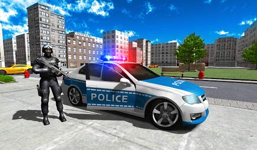 Police Car Driver City скриншот 2