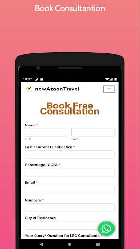 New Azaan Travel LEC Consult screenshot 3