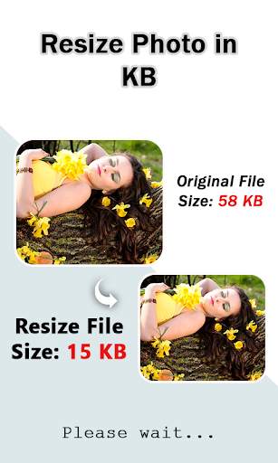 Photo resize app in kb - Resize Photo in Kb 2 تصوير الشاشة