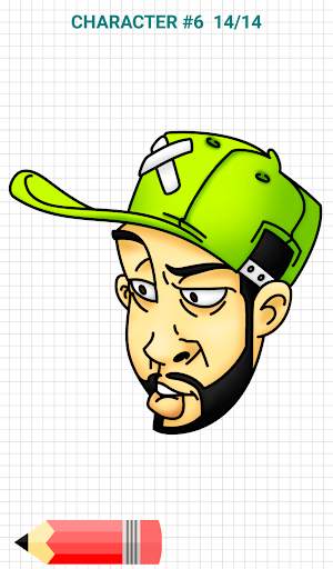 How to Draw Graffiti Character screenshot 6