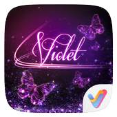 Violet V Launcher Theme v1.0.50