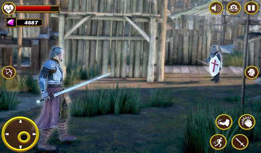 Osman Sword Warrior - Best Sword Fighting Game screenshot 5