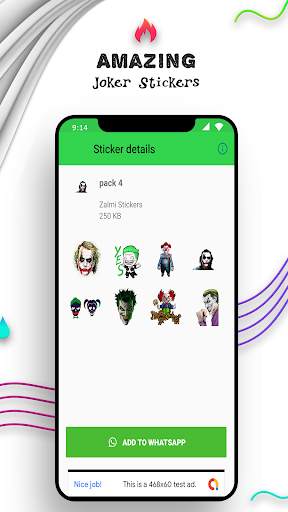 WAStickerApps - Joker Stickers For Whatsapp screenshot 7