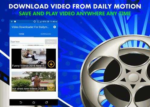 Downloader For Dailymotion screenshot 2