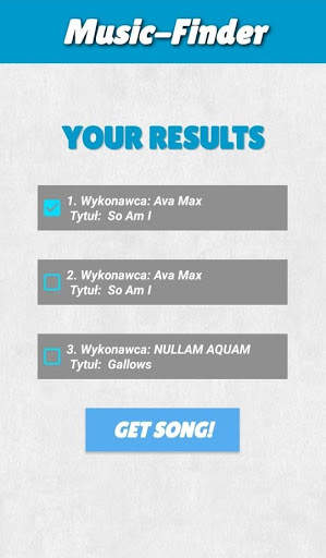 Music Finder - Find your song! screenshot 4
