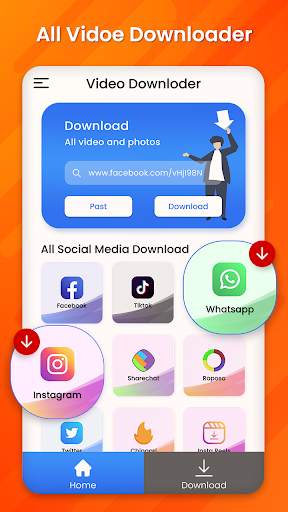 Video Downloader : Fast Video Downloader App screenshot 1